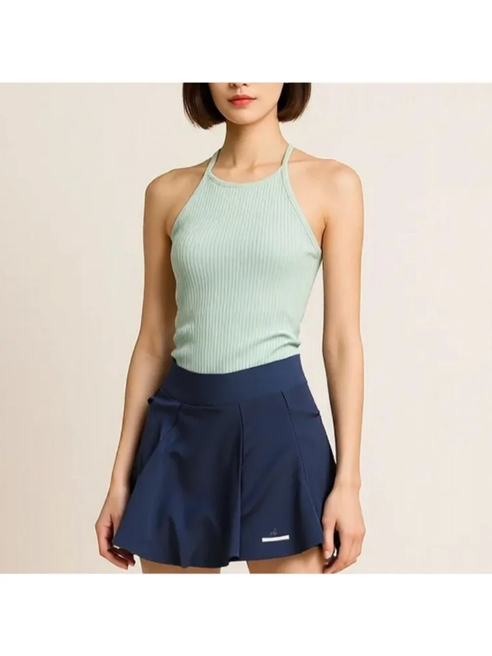 Adidas by Stella McCartney Blue Tennis Skort - Picture 8 of 8